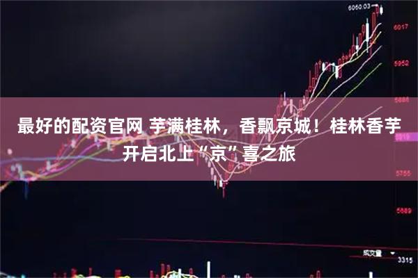 最好的配资官网 芋满桂林，香飘京城！桂林香芋开启北上“京”喜之旅