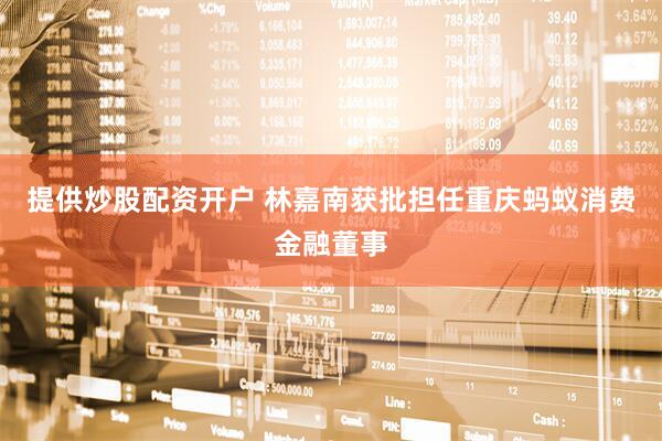 提供炒股配资开户 林嘉南获批担任重庆蚂蚁消费金融董事